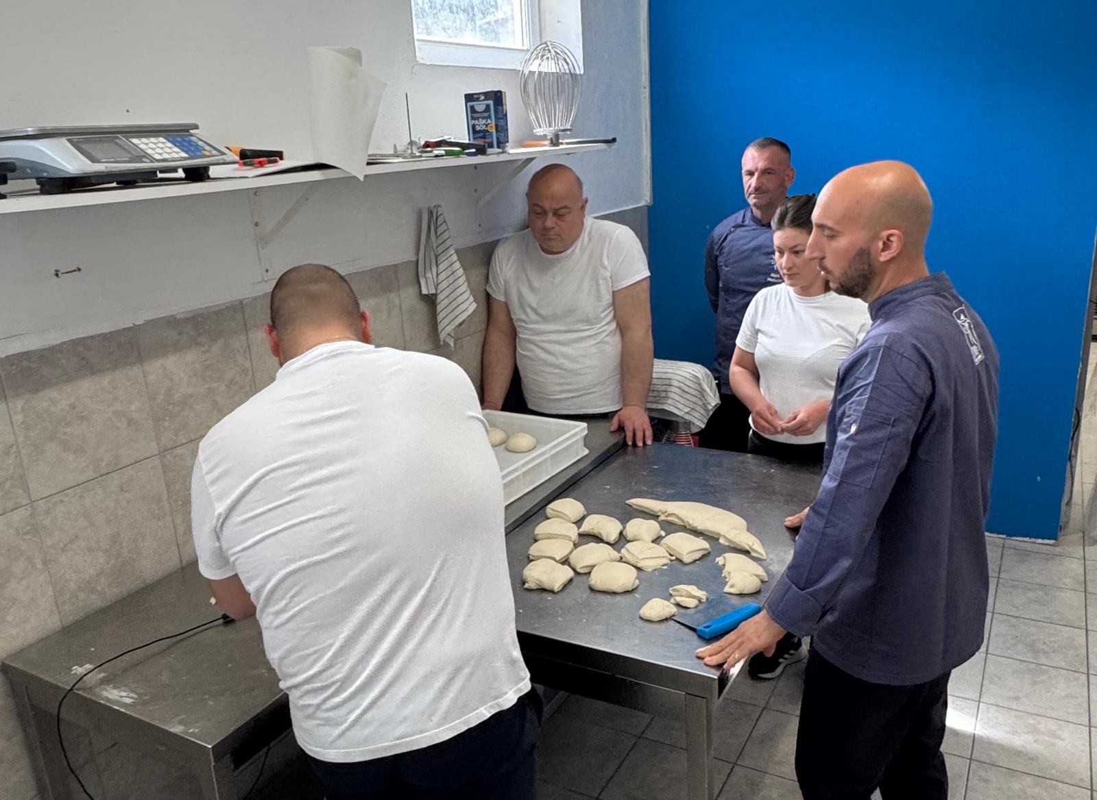 Mario Markušić and Adrian Fetahu at Pag Pizza Academy