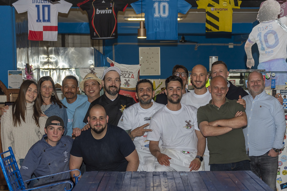 Pizza Academy team during the masterclass
